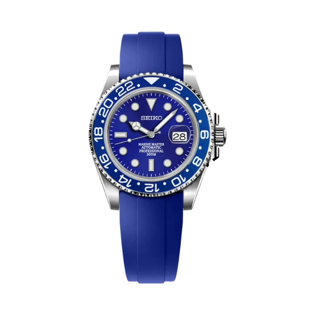 GMTeik Blue Marine Master — Blue Silicone