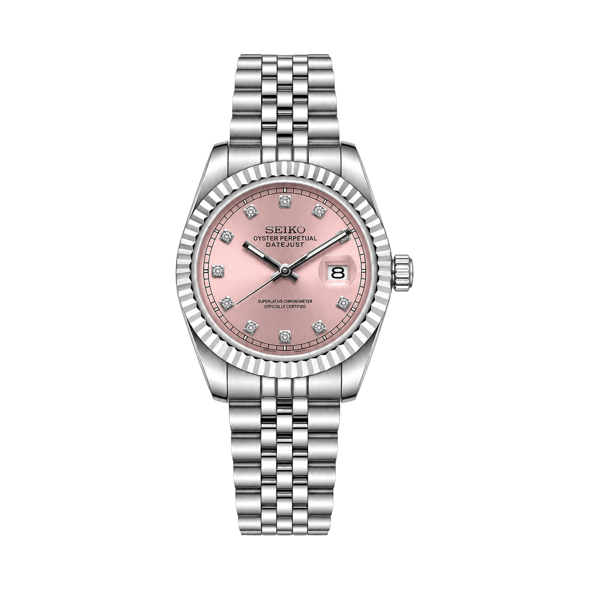 Seikjust Lady Pink Diamond Steel