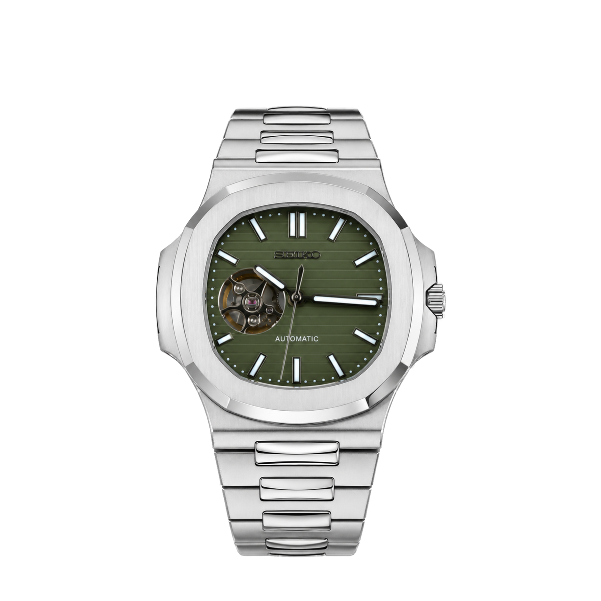 Nautik Olive Green Open Movement