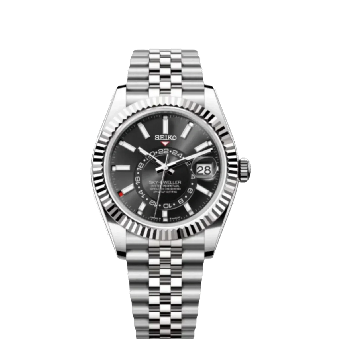 Skyseik Dual-Time Black