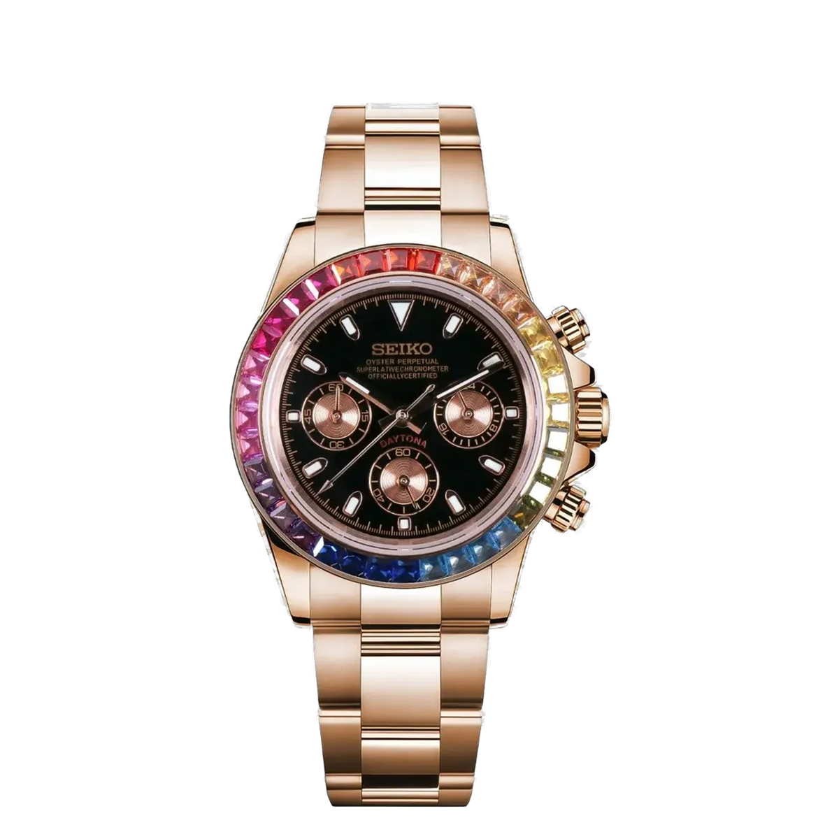 Seitona Rose Gold Rainbow