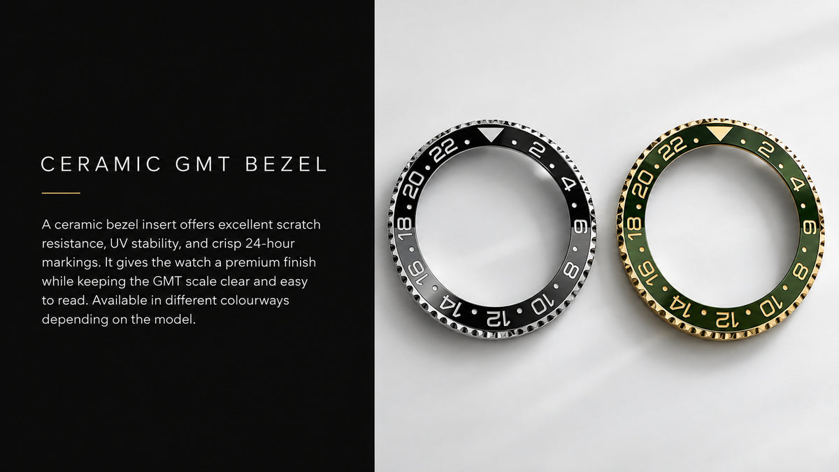 Ceramic GMT bezel