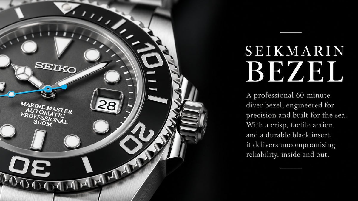 Seikmarin 60-minute diver bezel