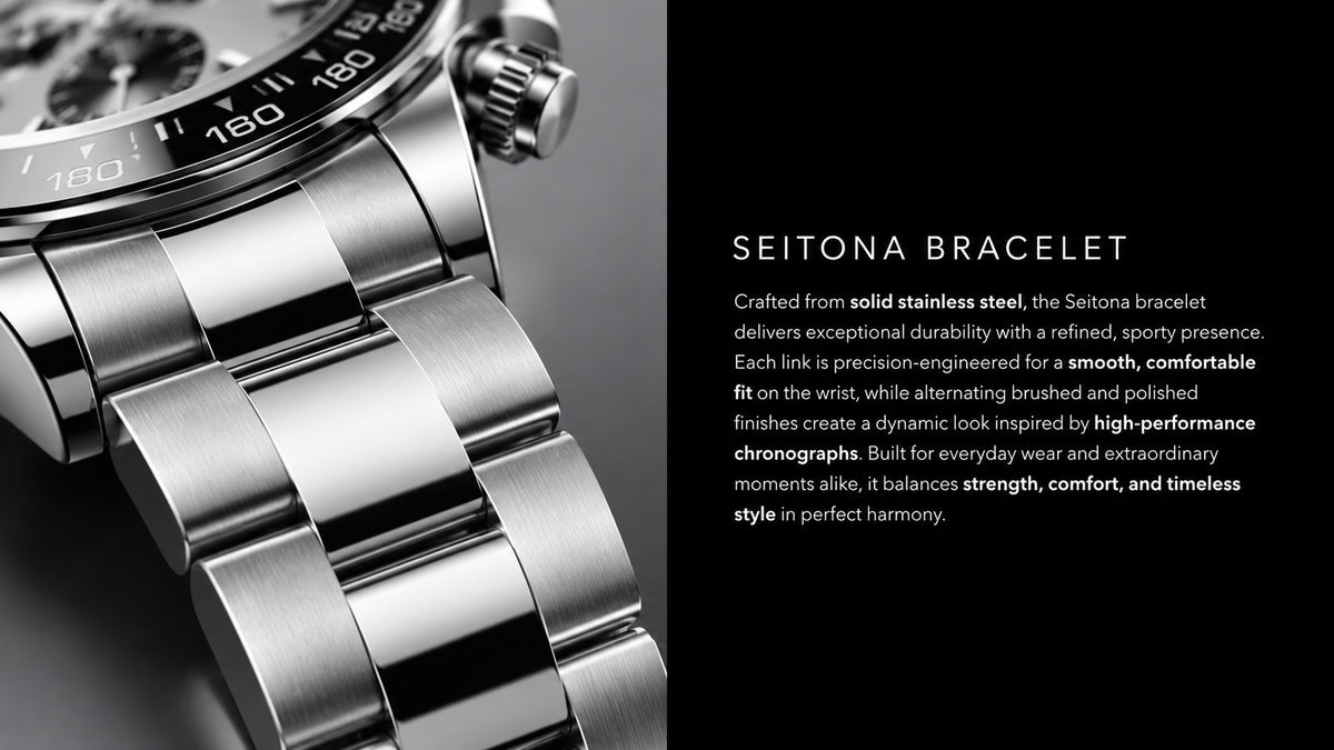 Seitona stainless steel bracelet