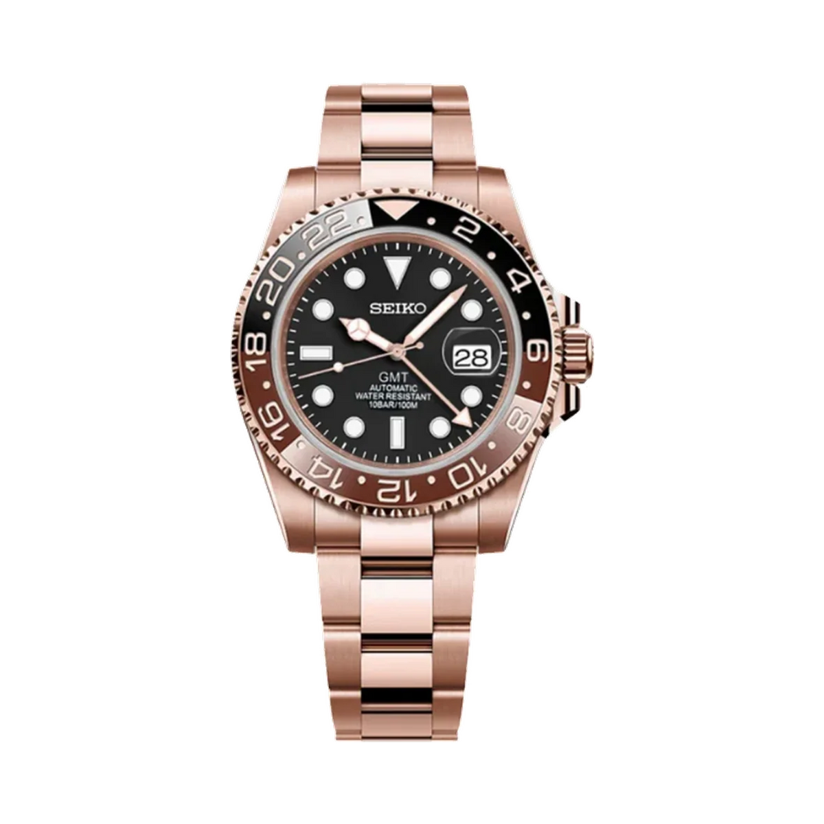 GMTeik Rootbeer Rose Gold — Oyster