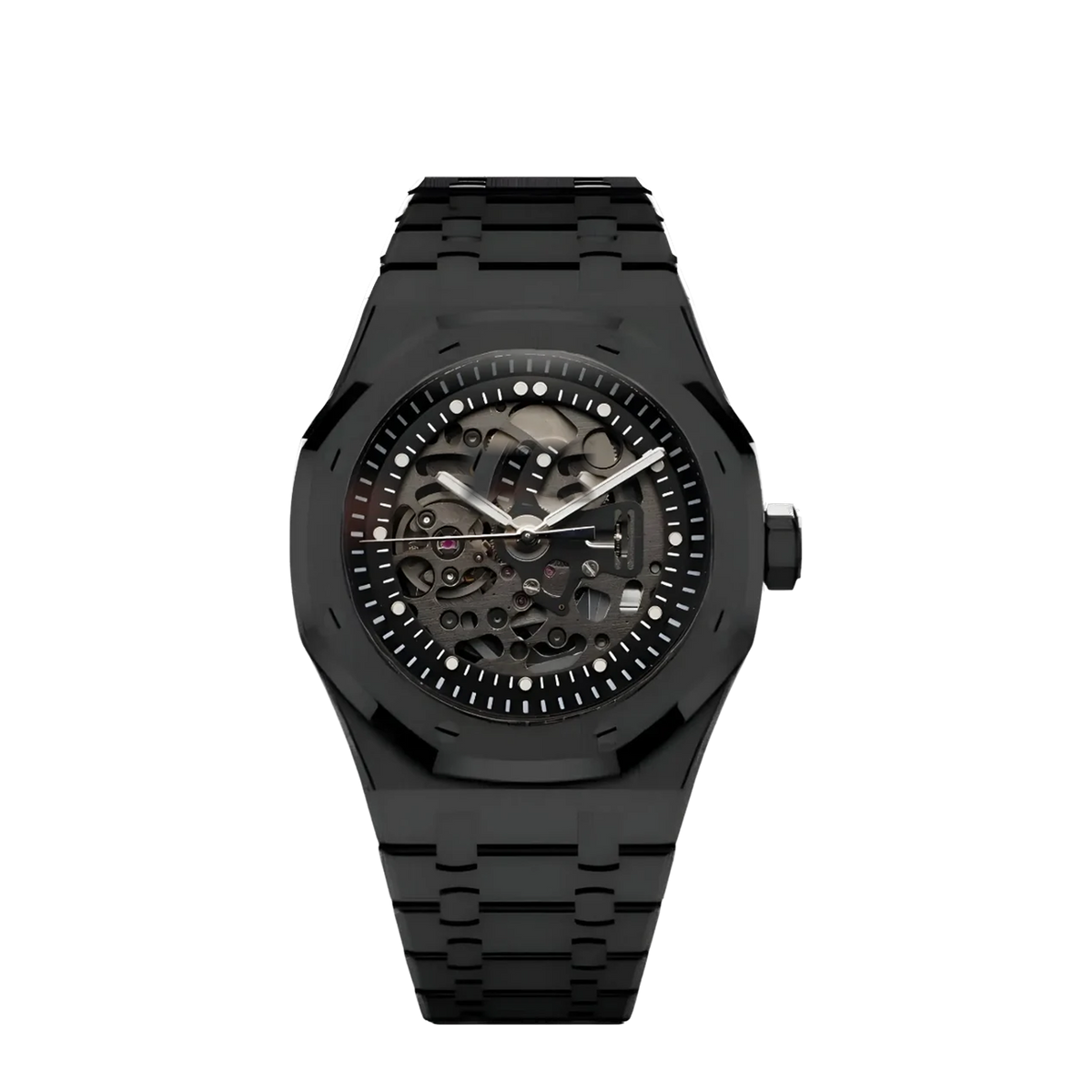 Royseik Skeleton Full Black — No S Logo