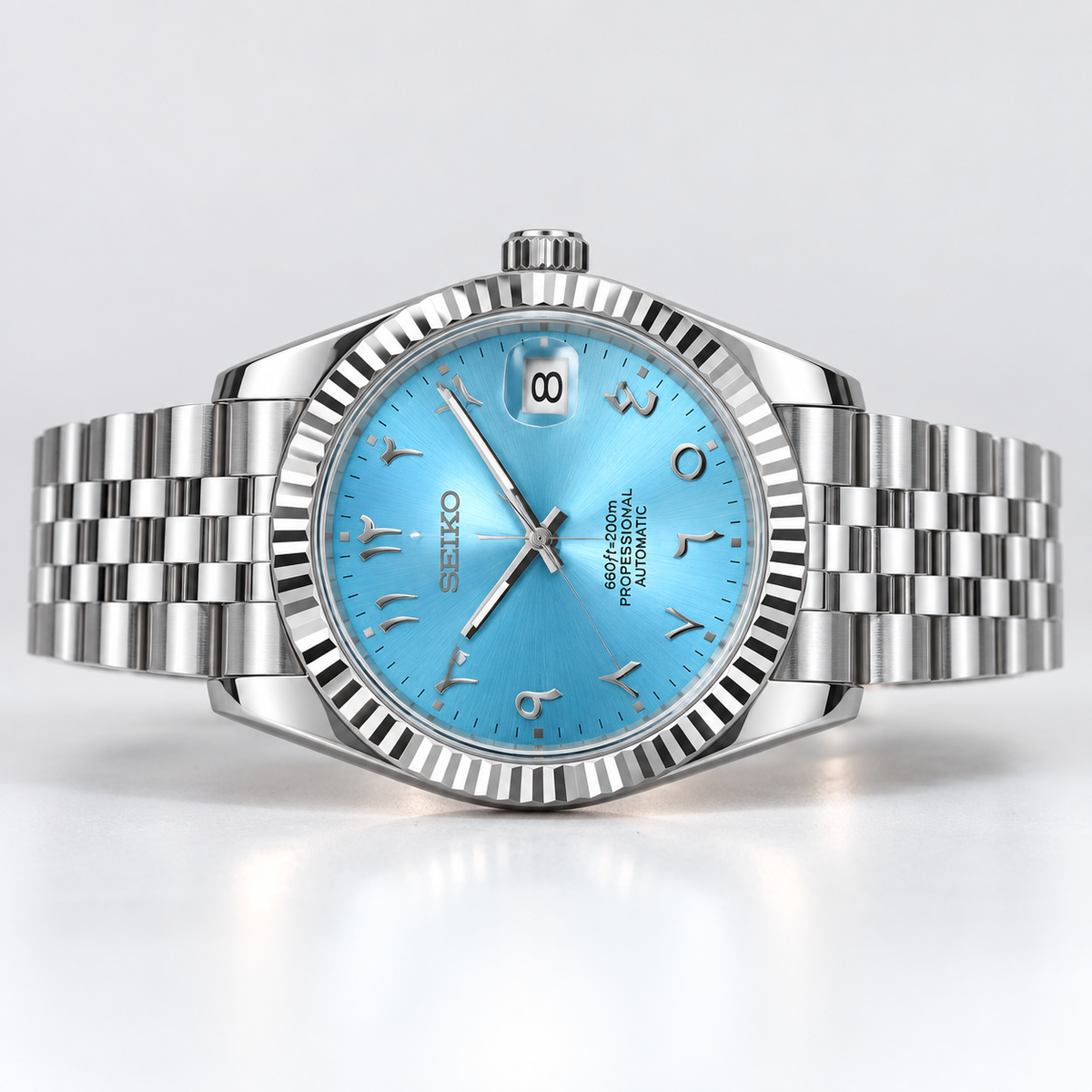 Seikjust Ice Blue Arabic – horizontal product view