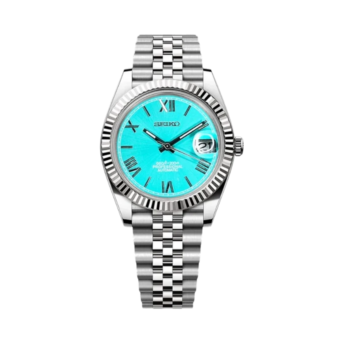Seikjust Turquoise Roman med Jubilee-armband